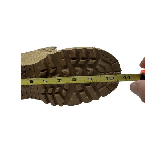 Tan Bates Uniform Footwear Boots 4.5 WIDE UNISEX SEE MEASUREMENTS GORE-TEX NEW - Picture 4 of 16